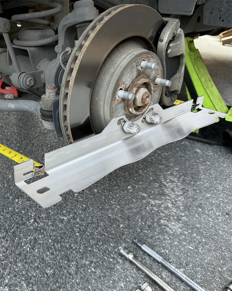 Wheel Alignment Tool Toe Plates Accurate Measurements with 2 Tape Measures US