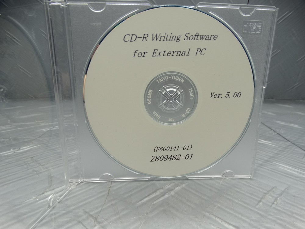 Noritsu CD-R Writing Software for External PC Z809482-01 CD