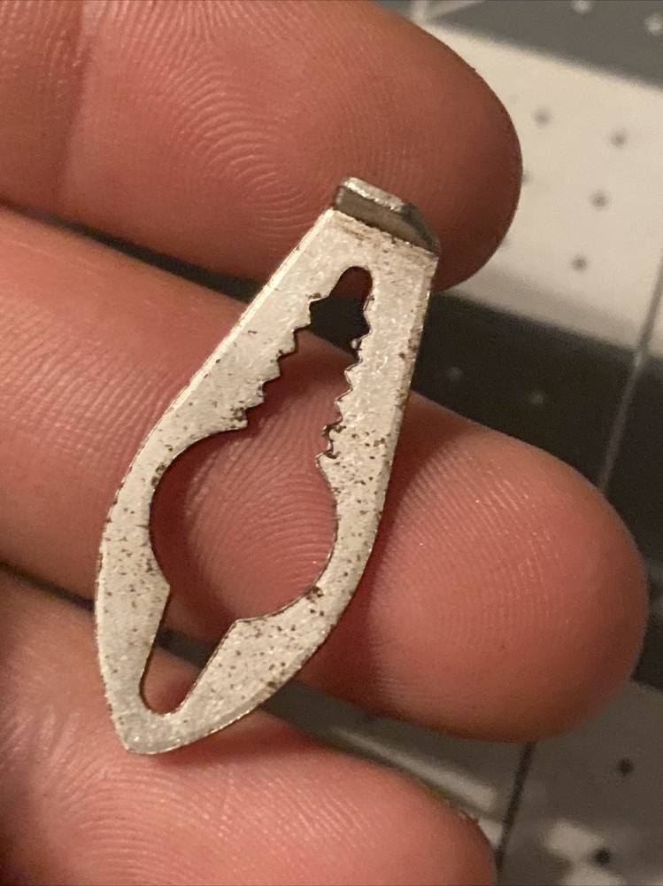 Vintage Tiny Metal Part Rare