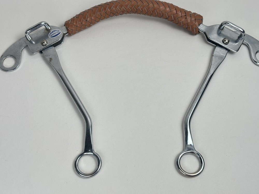 Western Braided Hackamore Bit Horse