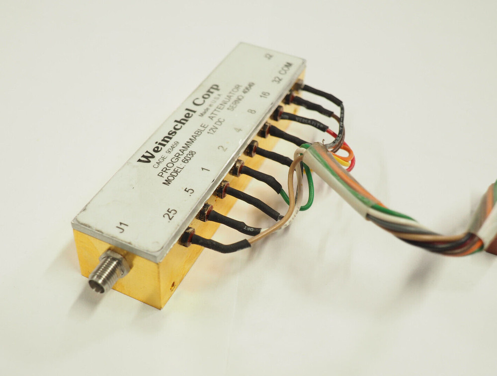 WEINSCHEL CORP Model: 6038 12VDC Programmable Attenuator
