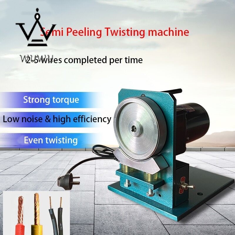 Small Electric Core Stripper Roller Winding Machine Wire Cable Stripper