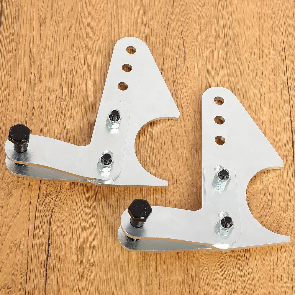 New Universal Coilover Shock Mount Kit Adjustable Rear Lower Brackets