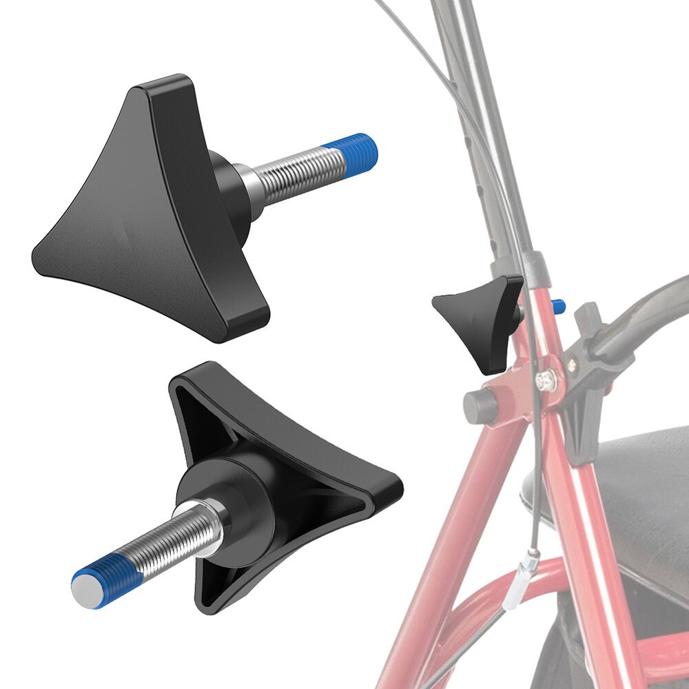 Handle Height Adjustment Knob For Rollator Parts Steel Rolling Walker Assembly