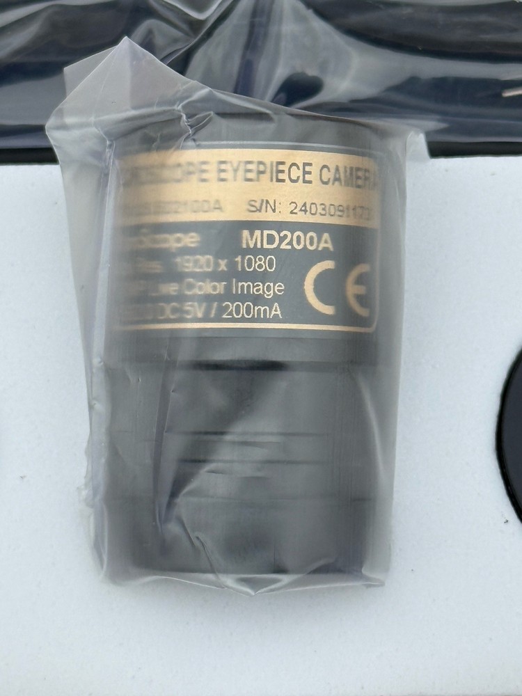 New AMSCOPE MD200A 40X Mag USB MICROSCOPE EYEPIECE CAMERA & Software Instruction