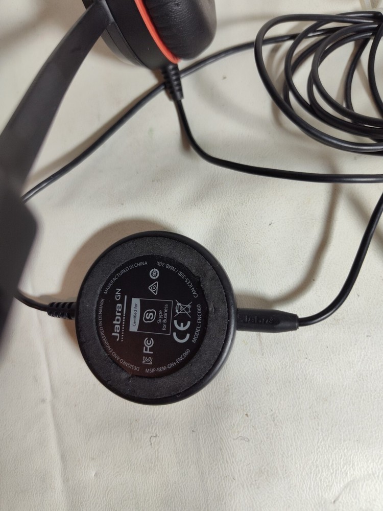 Jabra GN USB Evolve ENC060 Headset Model ENC060 - Pre-Owned