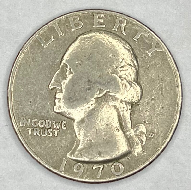 1970 D Washington Quarter Coin
