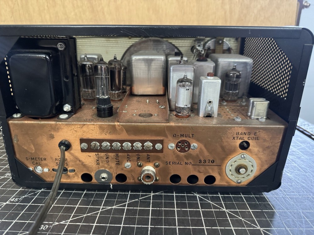 R.L. Drake Co. Model 2-B Vintage Communications Receiver – Untested