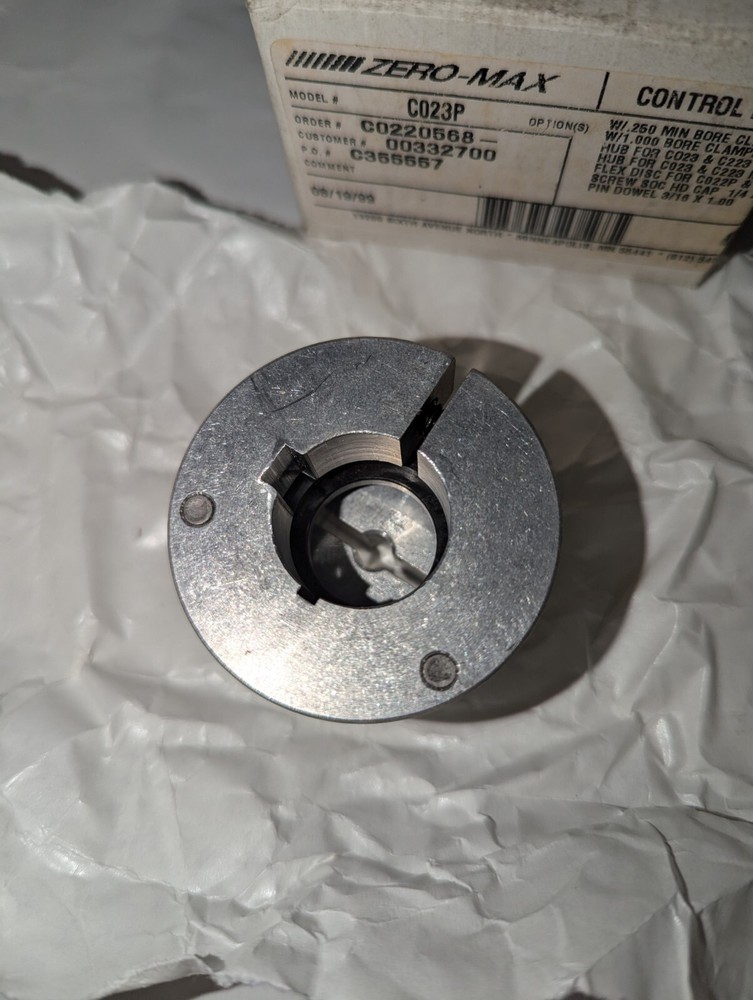 NEW GENUINE ZERO-MAX C023P CONTROL FLEX COUPLING