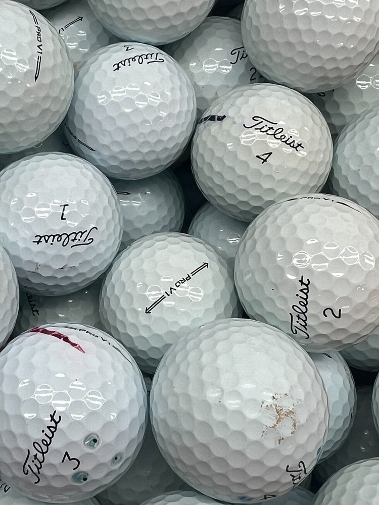 36 Titleist Pro V1 AAA Used Golf Balls 3A Value