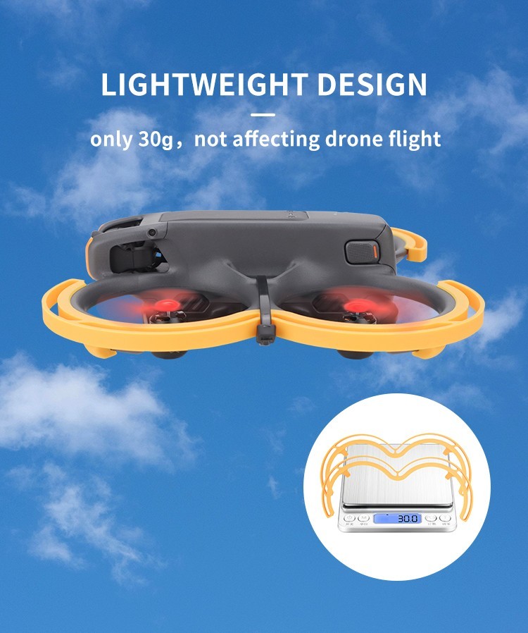 For DJI AVATA 2 Drone Paddle Impact Protection Ring Flight Protection Ring