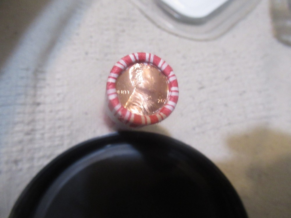 2 Unopened Bank Rolls Shield Pennies (UNCIRCULATED)