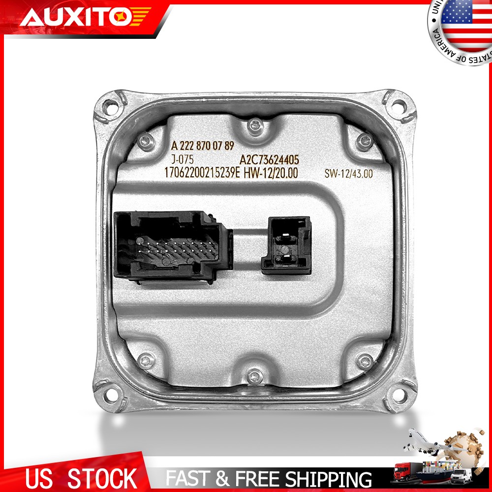 For Mercedes E350 E400 E550 2014-2016 LED Headlight Ballast Module A2228700789
