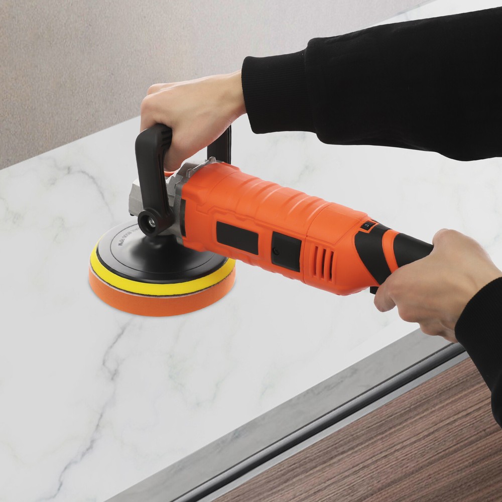 Car Polishing Machine Set with 7 Variable Speeds 1580W Car Polishing Machine