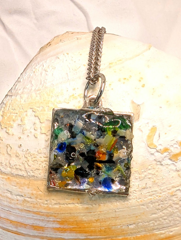 Chip Sea Glass Pendant