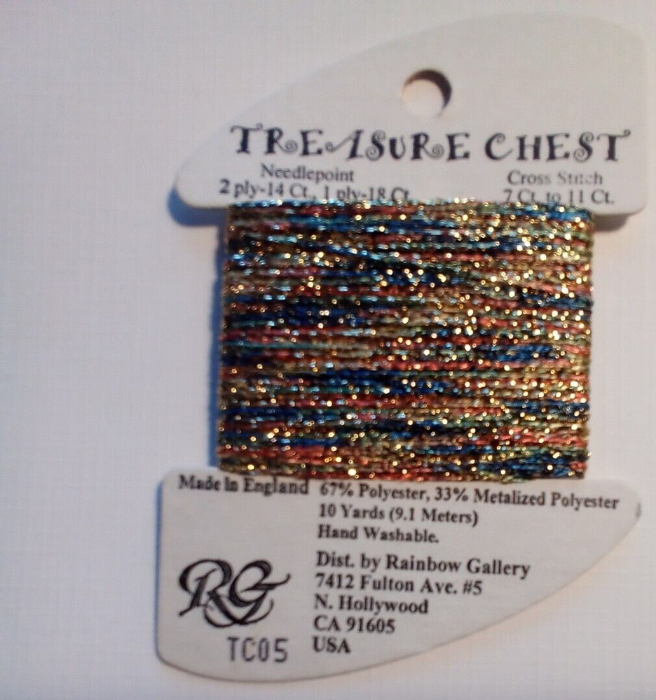 Rainbow Gallery Treasure Chest threads