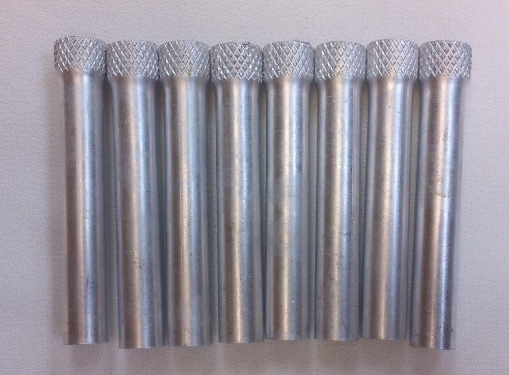 2" ALUMINUM REPLACEMENT DOWNSTEMS (8) FEMALE THREADING