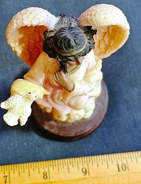 Adorable Small Angel Resin Figure