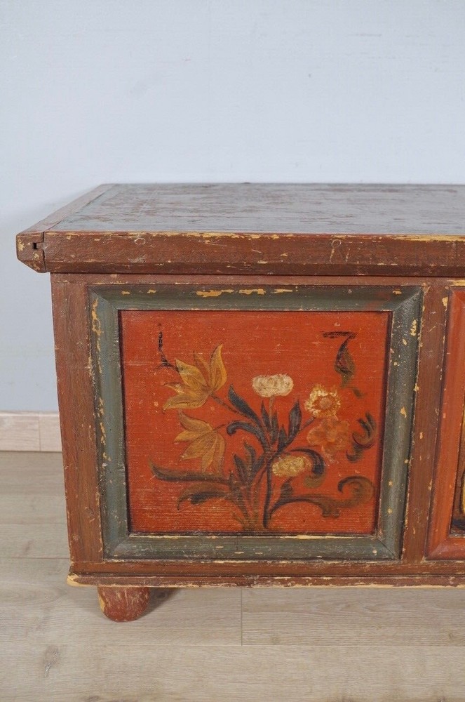 Folk Art Wedding Chest