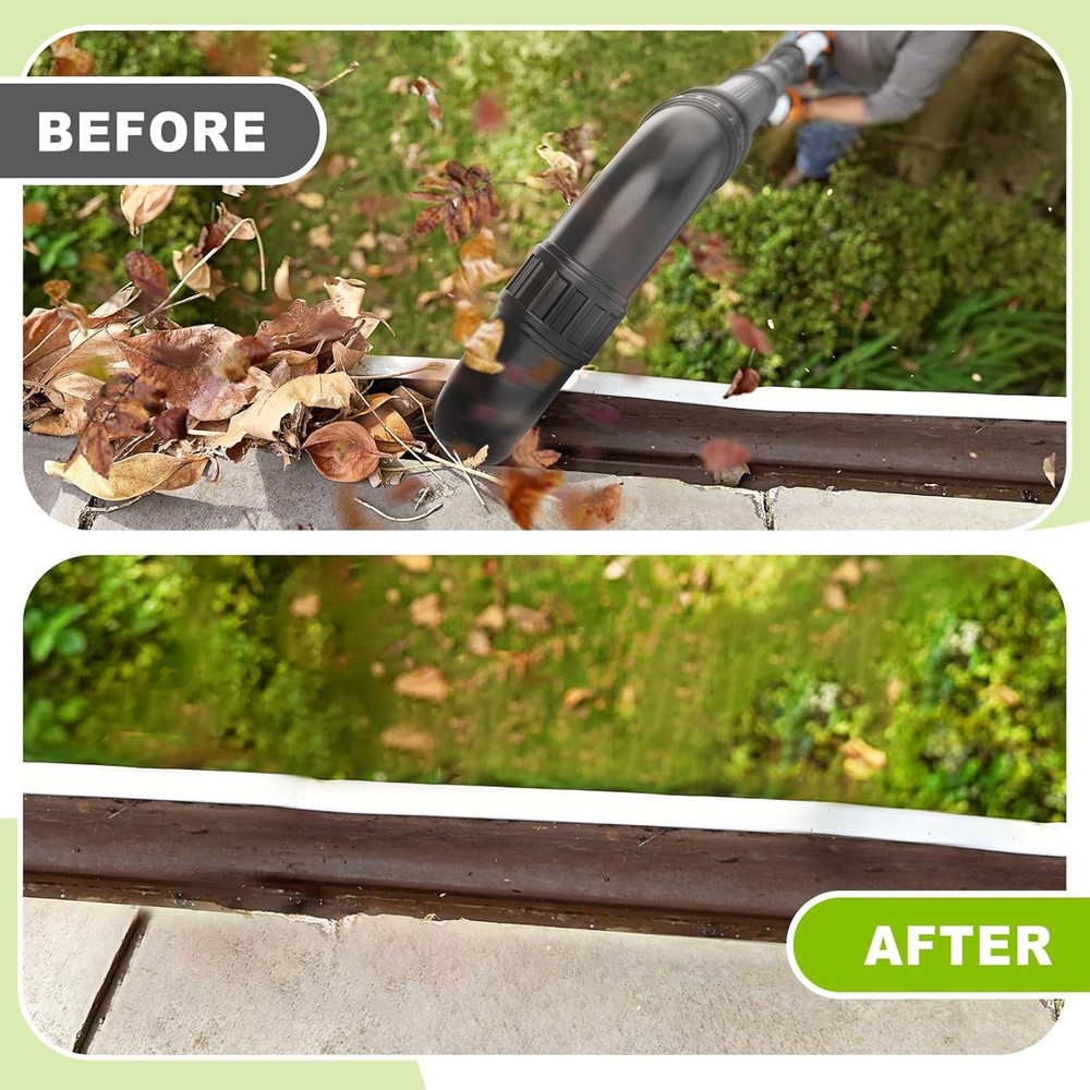 EGO Gutter Cleaning Kit Leaf Blower Nozzle Extension Attachment Black & Decker