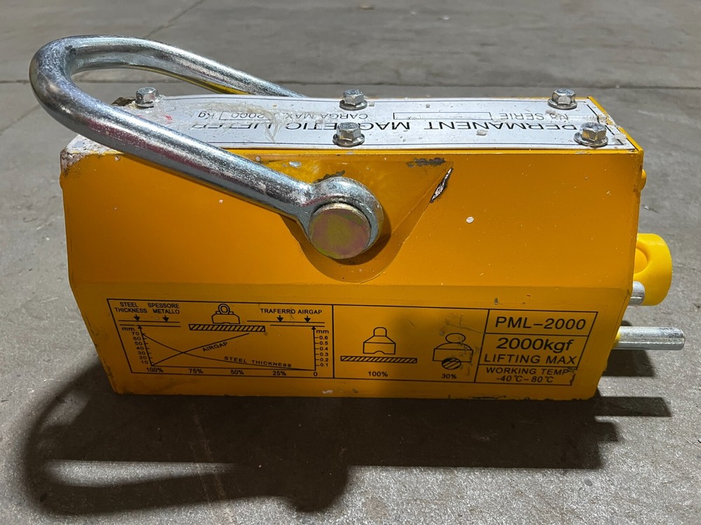 Permanent Magnetic Lifter PML-2000 2000kgf Lifting Max