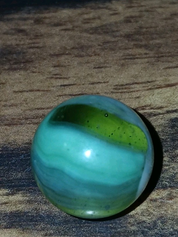 Vintage Patch Marble Collectible Toy Marble