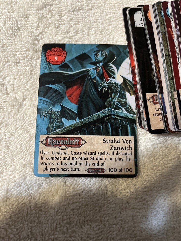 Spellfire CCG Ravenloft Set 1994 Complete 1-100