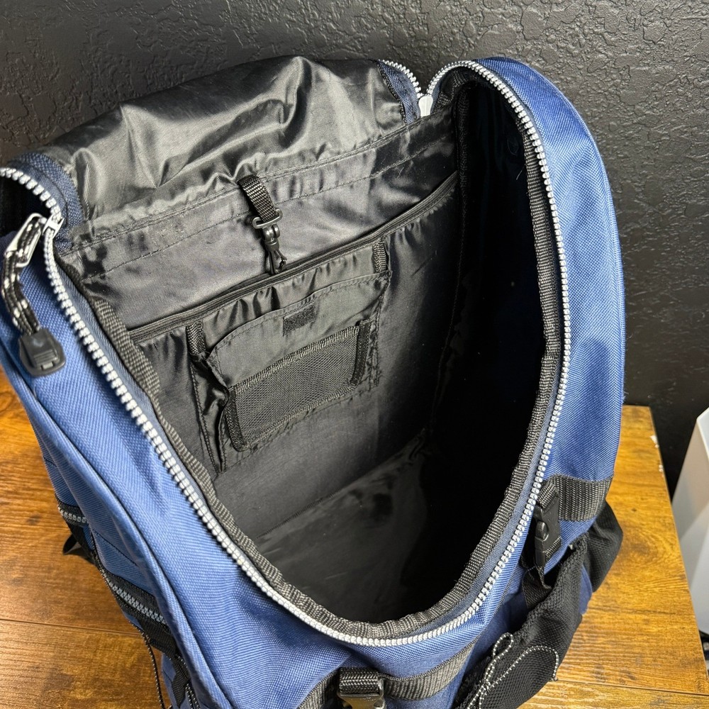 Finis Ultra Mesh Blue Polyester Swim Training Backpack Unisex OS