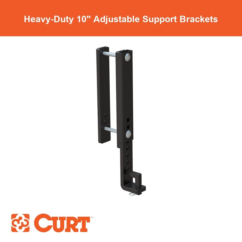 TruTrack? Heavy-Duty 10" Adjustable Support Brackets (2-Pack)