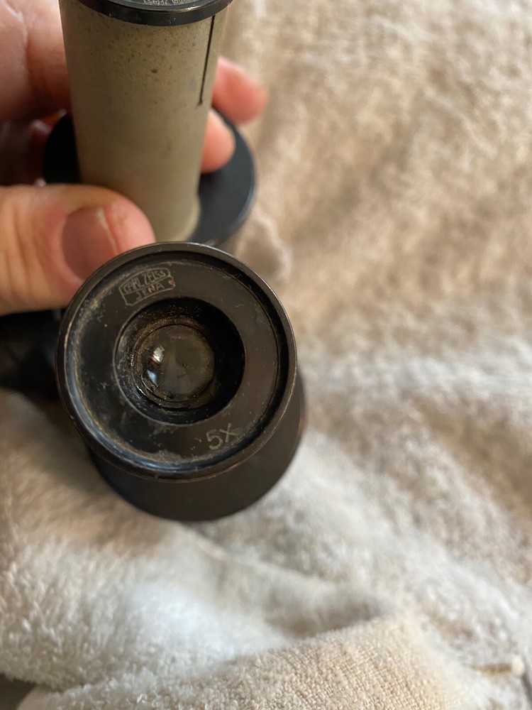 Vintage Carl Zeiss Jena Microscope Germany