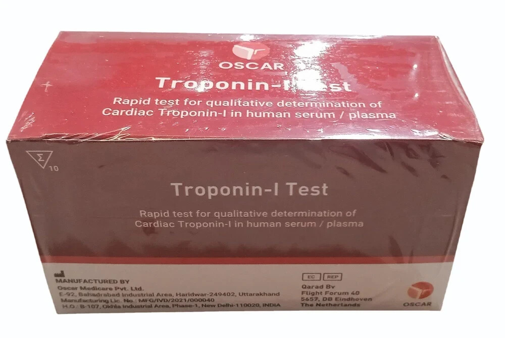 Microcardial Infraction/ Heart Attack,Qualitative detection kit, 30 Test Card