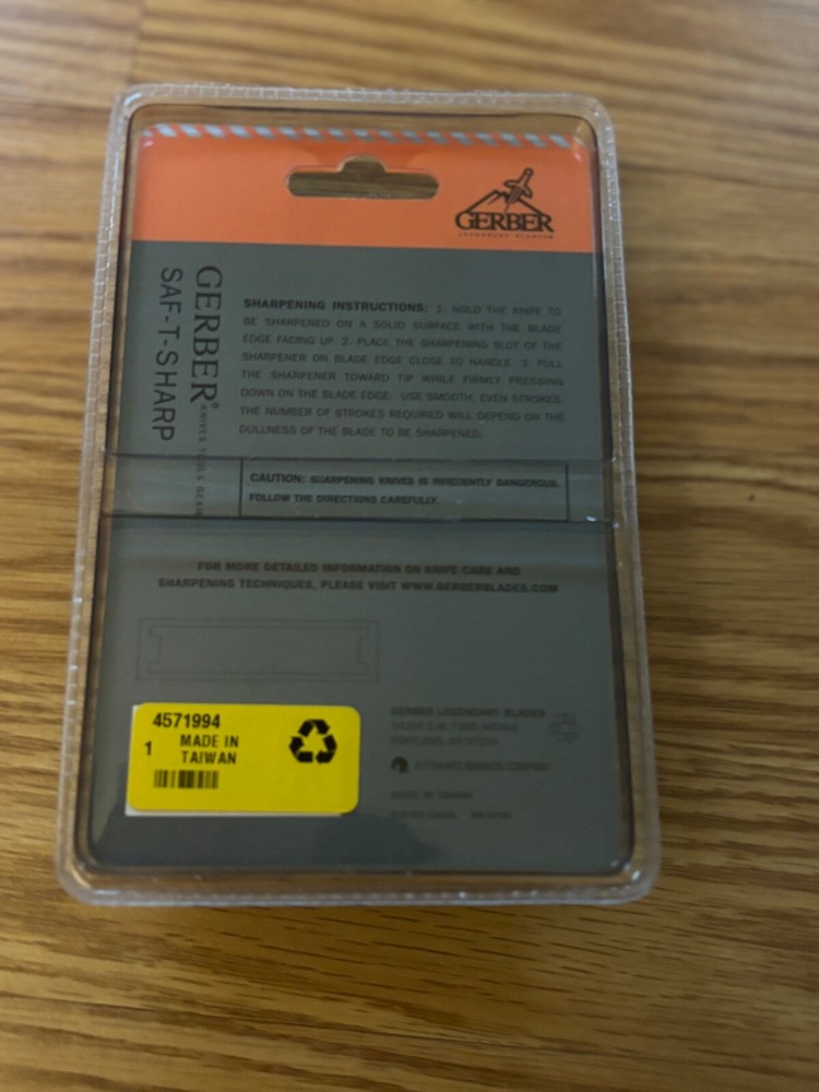 GERBER SAF-T-SHARP SHARPENER BRAND NEW