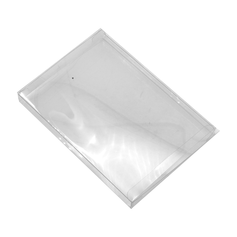 1x DVD Standard Case (Size Dv1) -Clear Plastic Protective Box Protector Sleeve