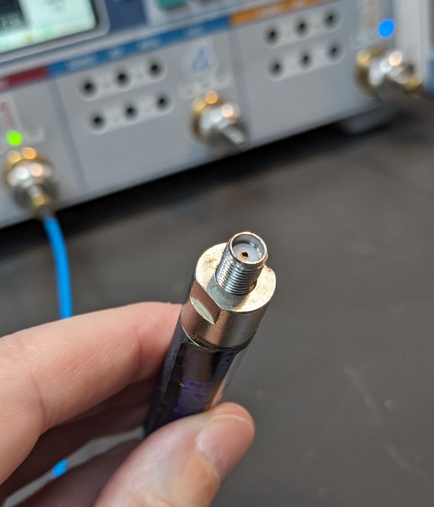 Two 500 MHz SMA Low Pass Filters