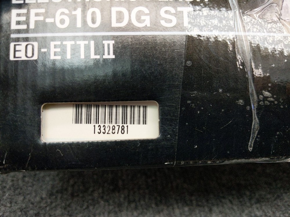 Sigma Electronic Flash EF-610 DG ST for Canon New Open Box Complete
