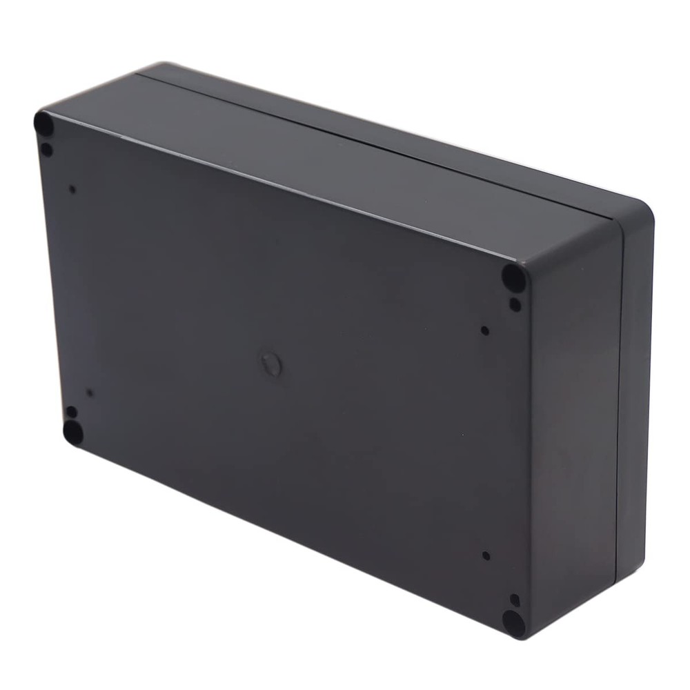 Project Box IP65 Waterproof Junction Box ABS Plastic Black Electrical Boxes D...
