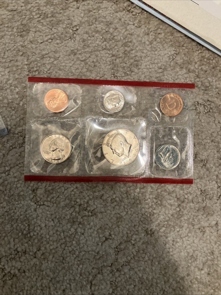 U.S. Mint 1990 Uncirculated Coins
