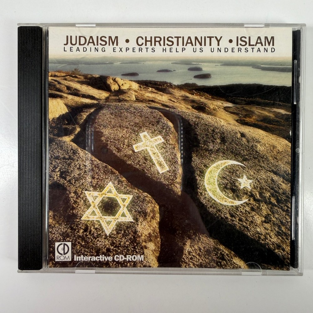 Judaism Christianity Islam Interactive CD-ROM Windows 95 98 NT ME 2000 XP