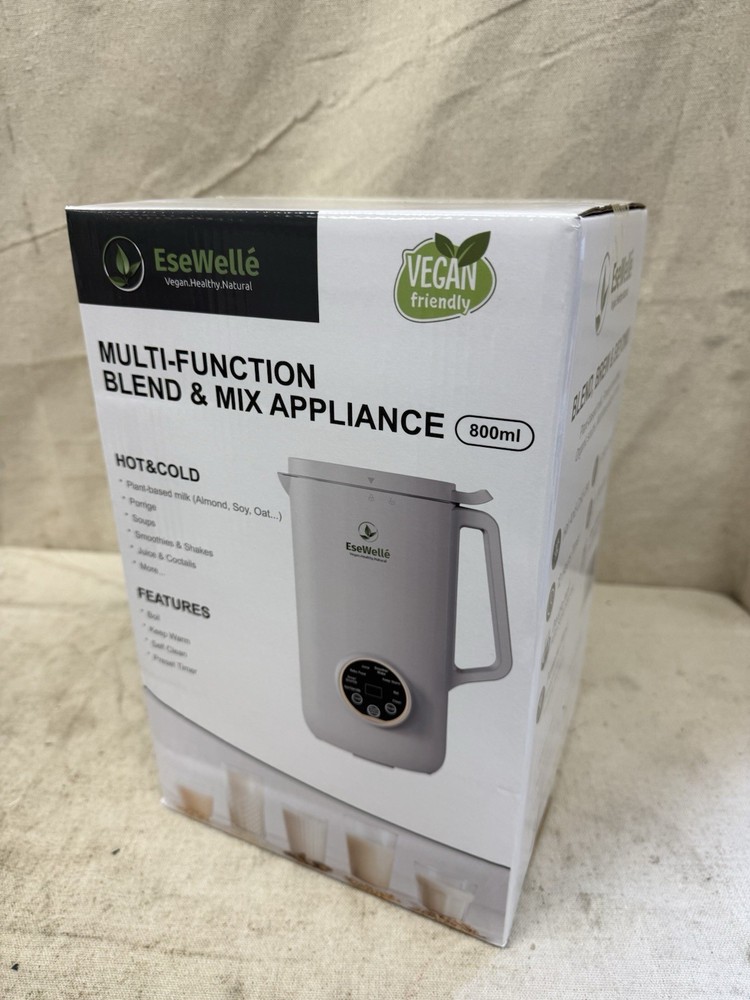EseWelle Automatic Nut Milk Maker Blender for Kitchen Hot and Cold