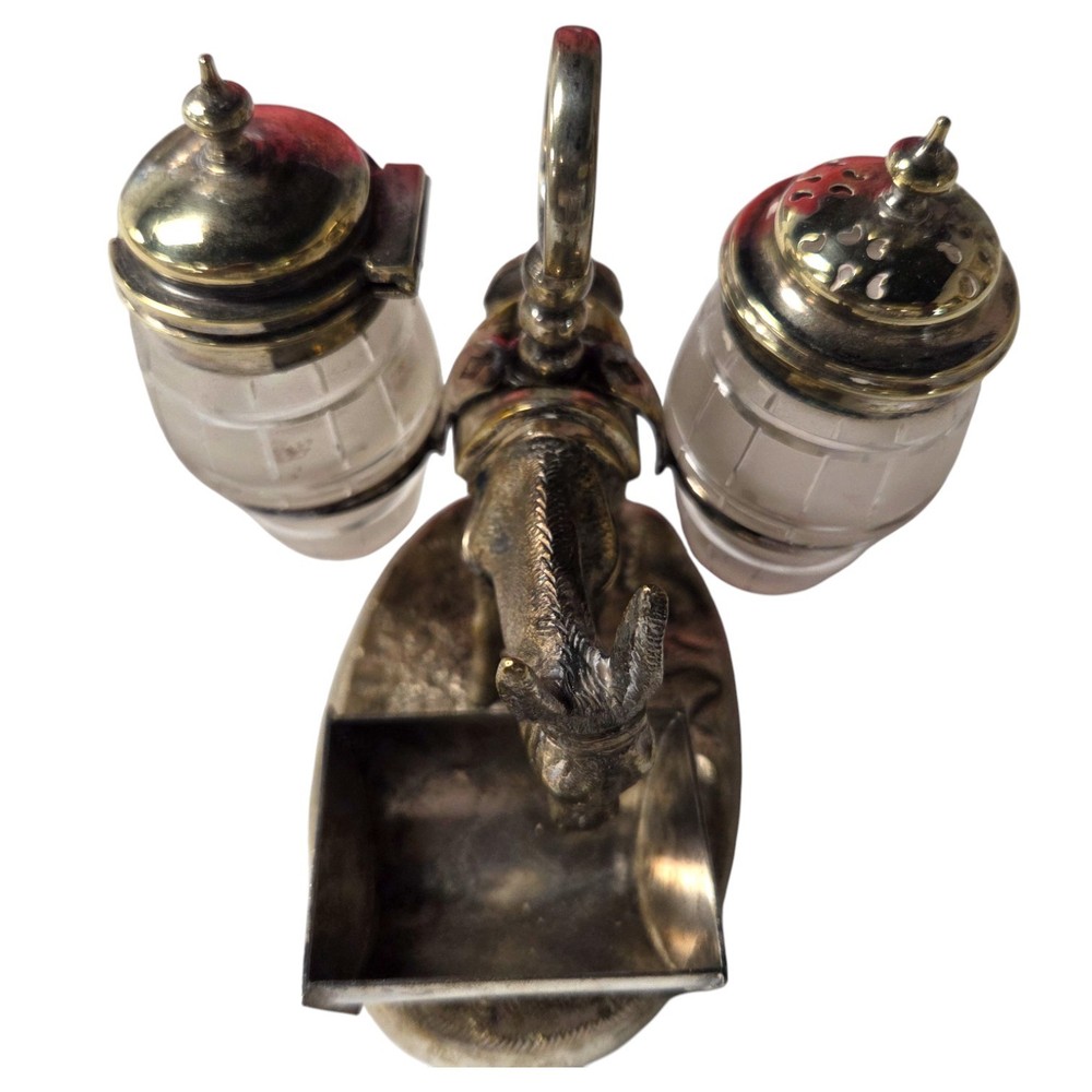 Victorian Figural Cruet Set