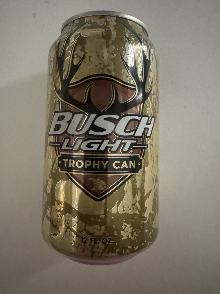 Busch Light Trophy Can 2016 Rare Collectible