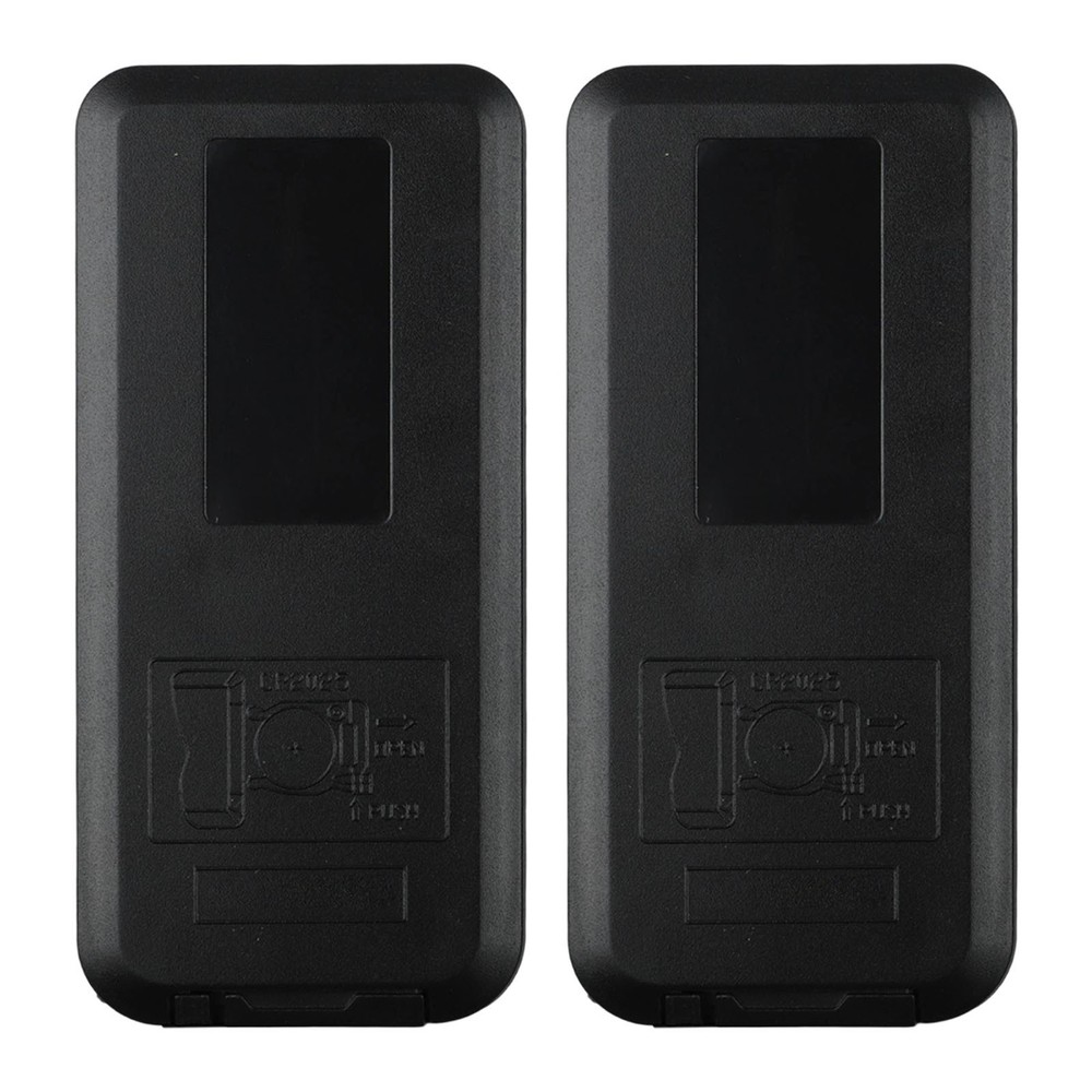 2pcs Replacement Remote Controls for E27 Ceiling Fan and Light Systems