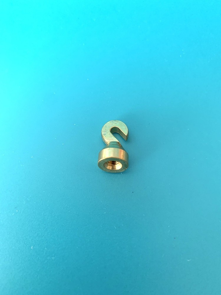 Grandfather Clock Parts. Weight shell Hook. 4 mm thread.