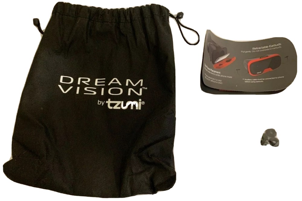 Dream Vision Virtual Reality Smartphone Headset Black