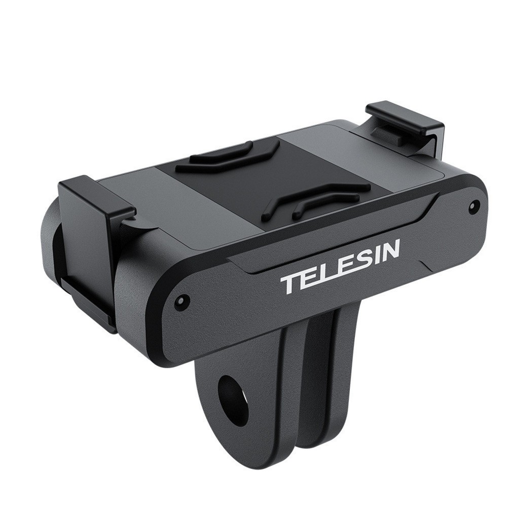 Magnetic Two-claw Camera Selfie Sticks Mount Adapter For DJI OSMO Action 3 b