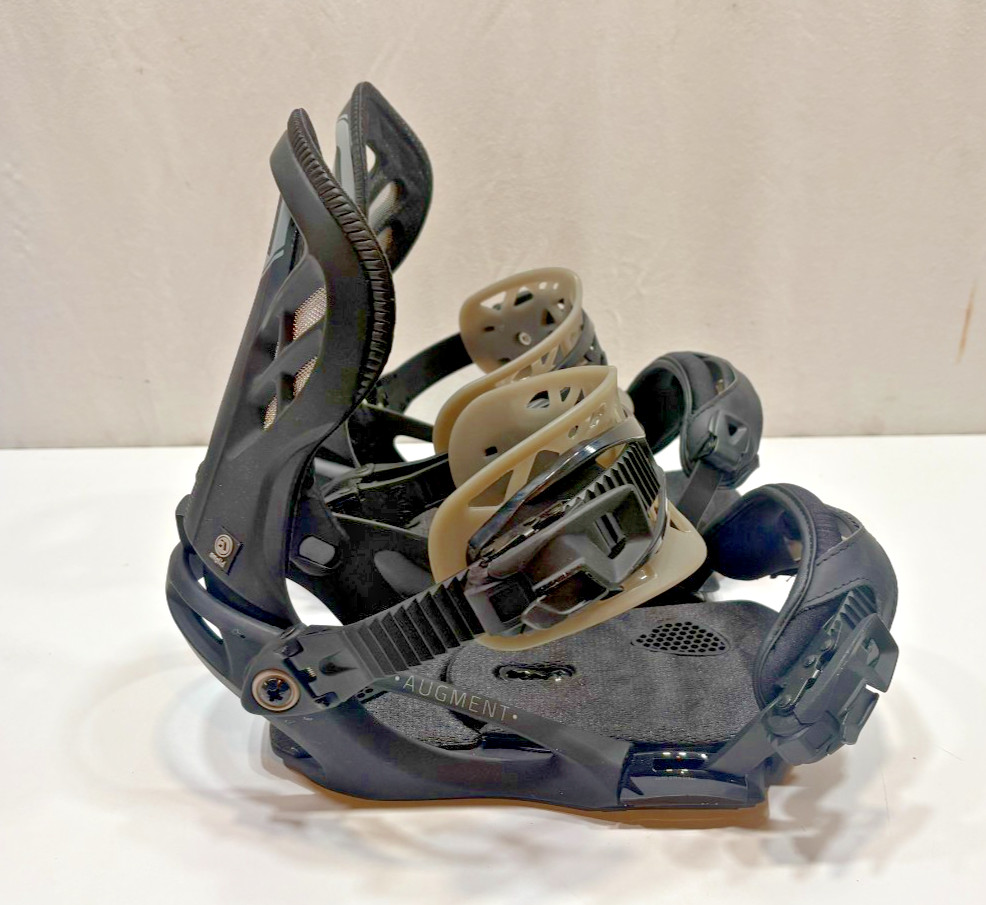 Amplid Augment High-Quality All-Mountain Snowboard Bindings Black Large NEW