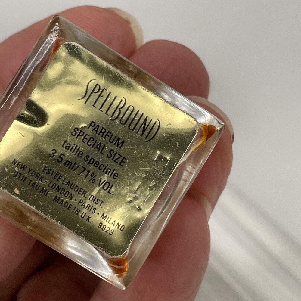 Spellbound mini perfume bottle empty