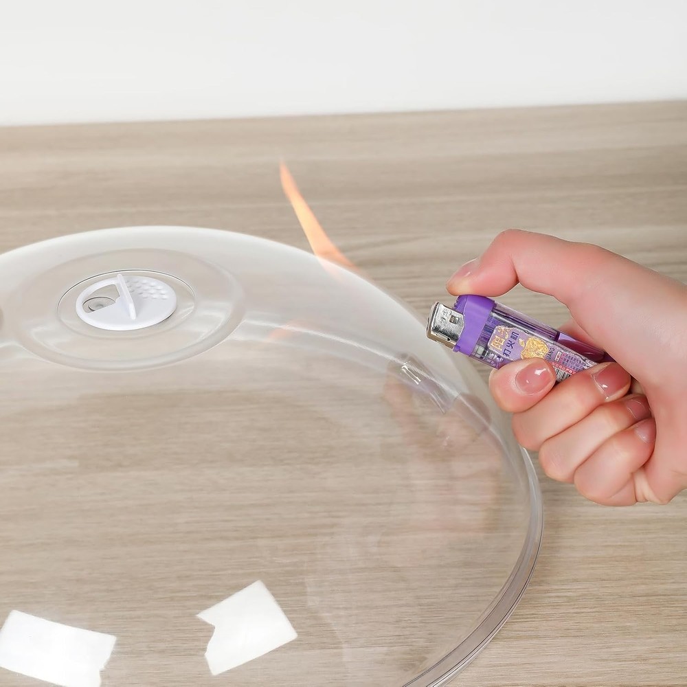Large Clear Microwave Splatter Cover 12"