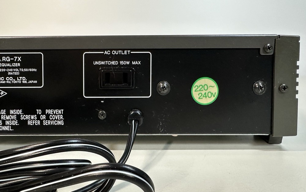 Sansui RG-7X Stereo Graphic Equalizer Consolette - Tested