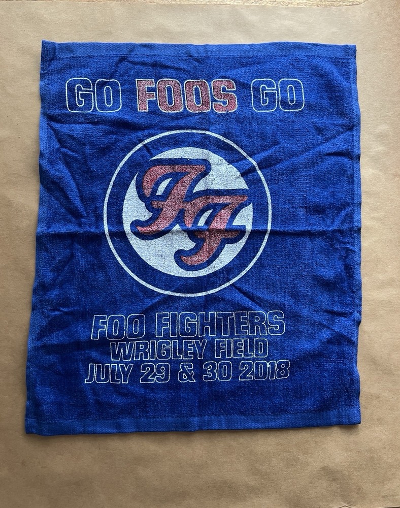 Foo Fighters Wrigley Golf Towel
